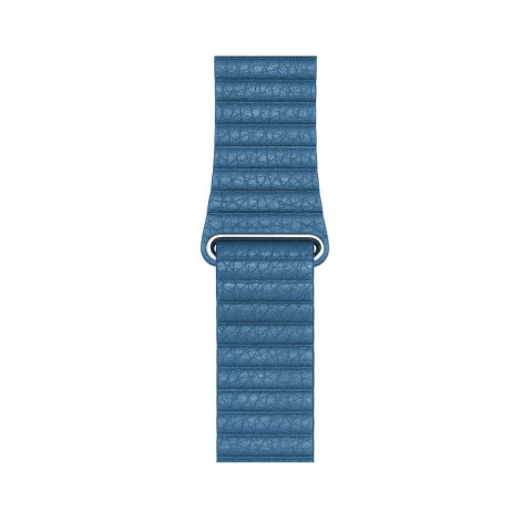 Кожаный ремешок Leather Loop на Apple Watch 38/40/41mm Cape cod blue
